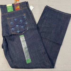 Men’s LRG Blue Raw Denim Jeans Size 36